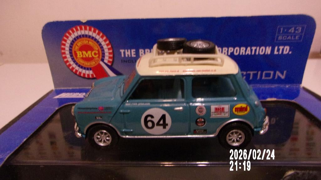 MINI COOPER "S" SURF BLUE.1/43 VANGUARDS COMME NEUVE., Hobby & Loisirs créatifs, Voitures miniatures | 1:43, Enlèvement ou Envoi
