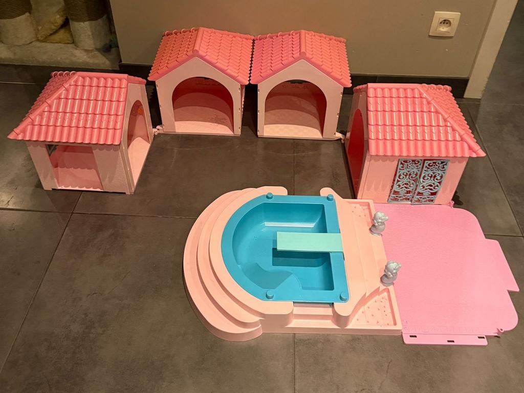 Vintage poppenhuis my little pony [zonder doos], Kinderen en Baby's, Ophalen