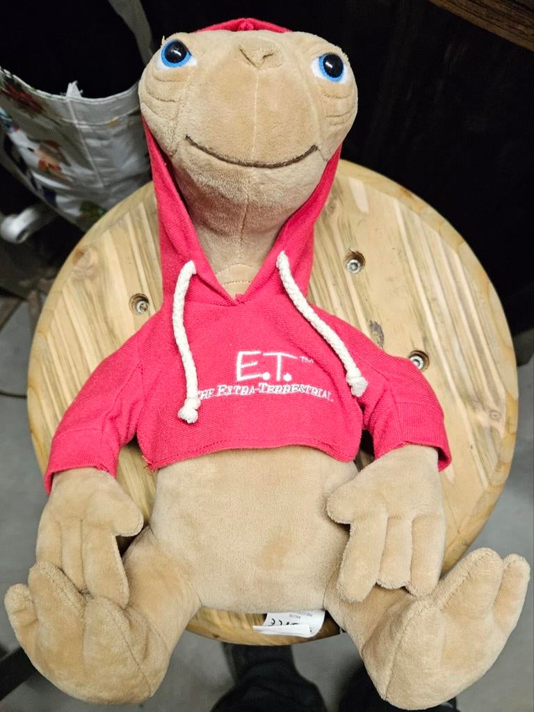 Sweat à capuche rouge en peluche ET vintage 30 cm
C'est, Enlèvement ou Envoi