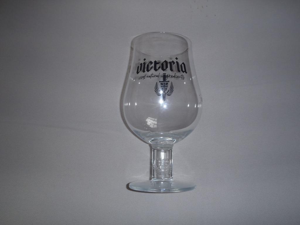 Victoria bierglas - 33cl, Verzamelen, Ophalen of Verzenden, Nieuw, Glas of Glazen