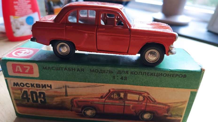 MOSKVITCH 403, NOVOEXPORT, NEUF ET EN BOÎTE, Enlèvement ou Envoi, Comme neuf, Voiture, Autres marques