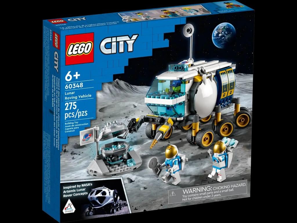 Lego 60348, maanwagentje, volledig met boekje en doos, Ophalen of Verzenden, Lego