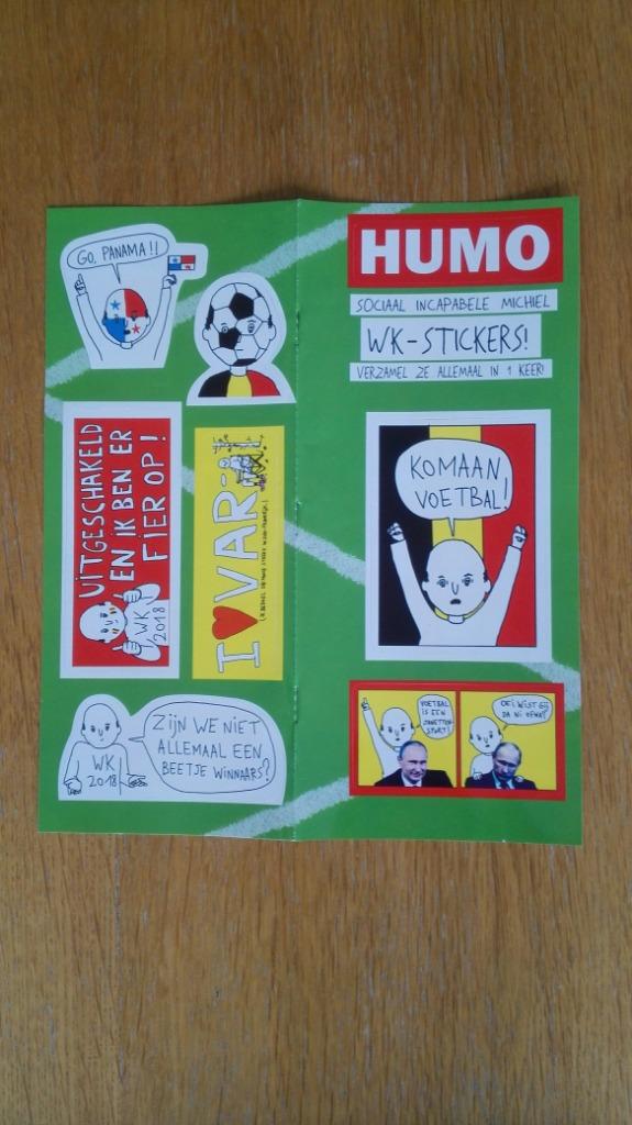 stickers Rode Duivels, Ophalen of Verzenden, Nieuw, Overige typen