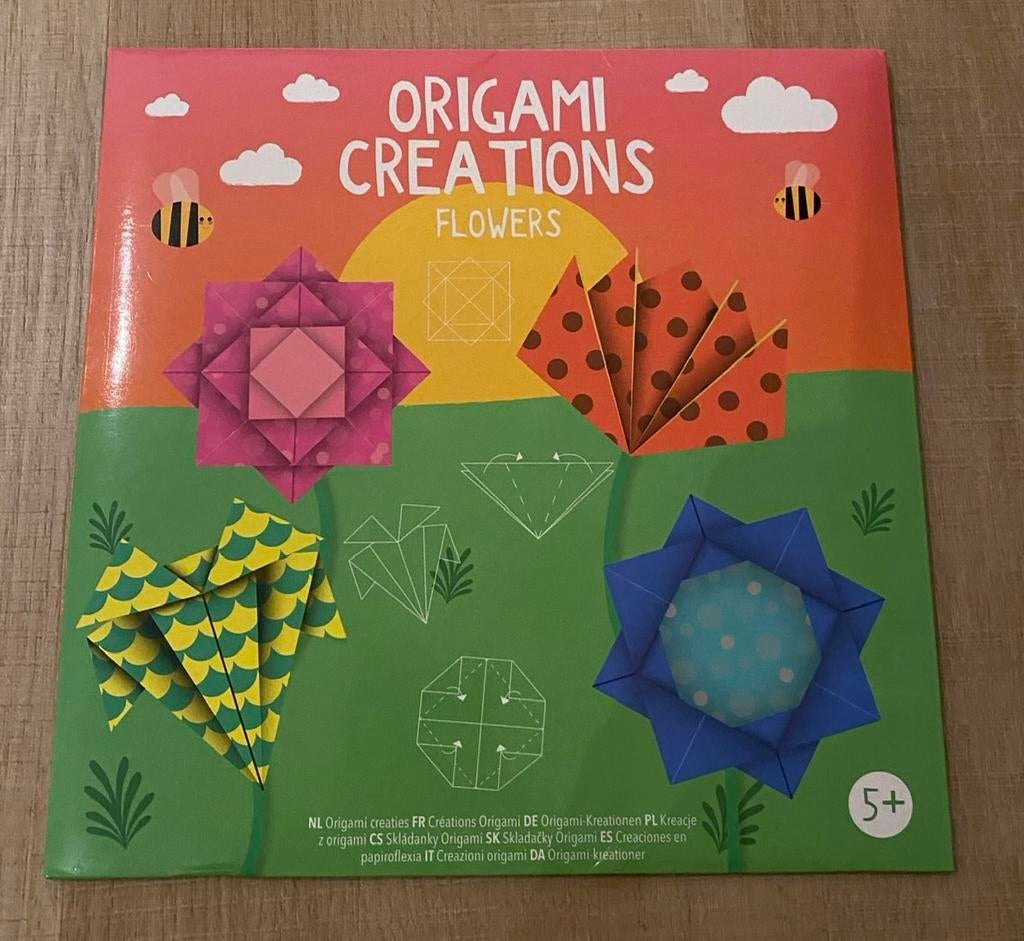 Origami bloemen maken, Ophalen, Nieuw