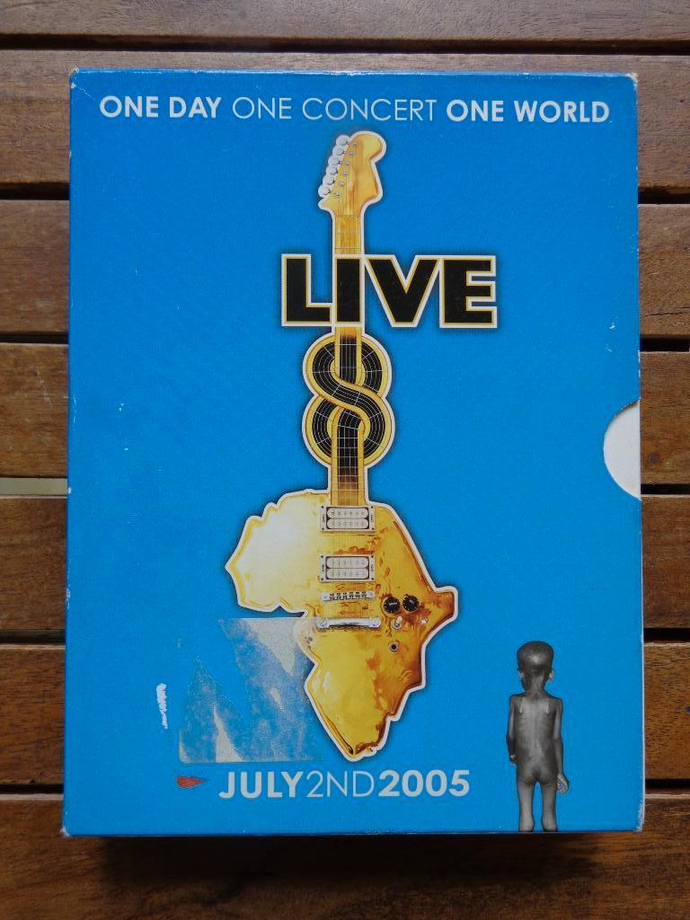 )))  Live 8  //  Concerts  (((, Tous les âges, Enlèvement ou Envoi, Comme neuf