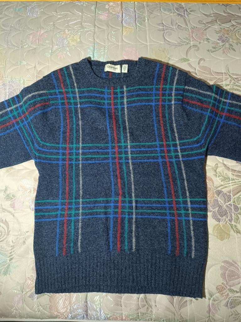 Vintage wollen trui maat XXL, Damon, Overige kleuren, Overige maten, Ophalen of Verzenden