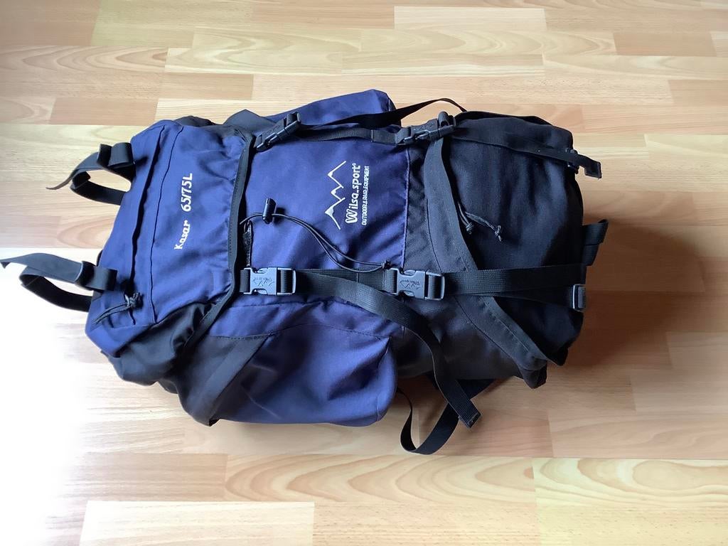 Trekking rugzak 65/75l, Ophalen, Zo goed als nieuw, Rugzak