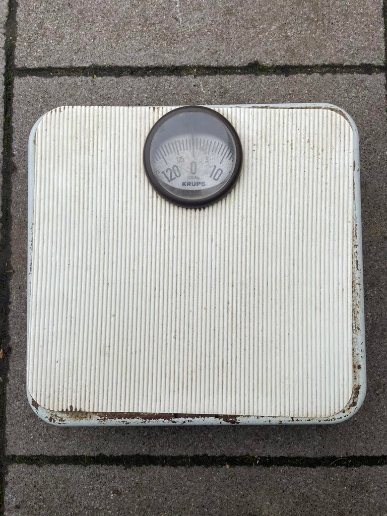Analoge personenweegschaal, Ophalen, Gebruikt, Analoog, 100 kg of meer
