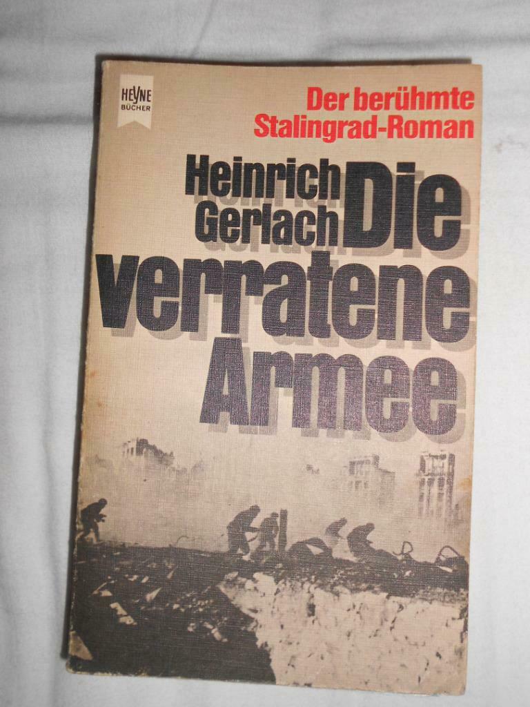 Gerlach, Heinrich, Die verratene Armee, Gelezen, Europa overig, Heinrich Gerlach, Ophalen of Verzenden