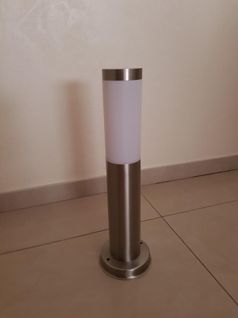 Lampes d'extérieur, Enlèvement, Neuf, Acier, Lampe au sol
