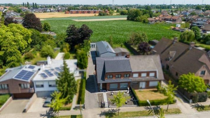 À VENDRE PAR DES PARTICULIERS : MAISON AVEC ENTREPÔT/HANGAR, Immo, Province de Flandre-Occidentale, Habitation avec espace professionnel