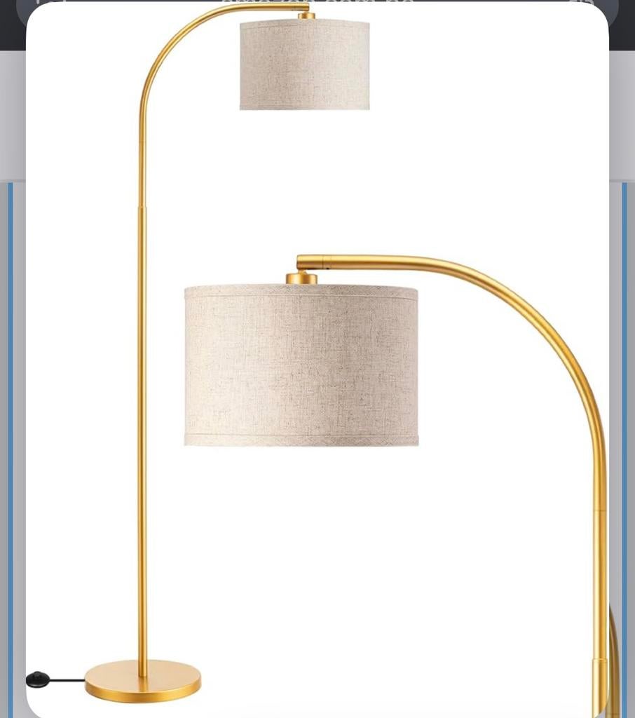 Lampadaire Chic Gold, Maison & Meubles, Enlèvement, Neuf
