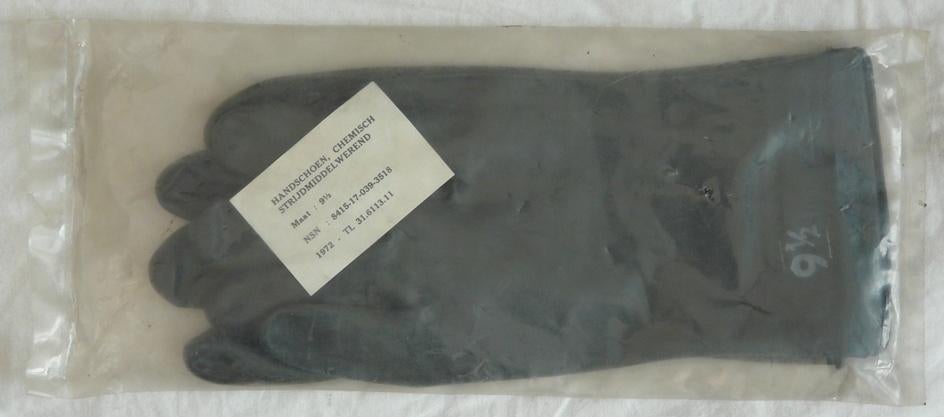 Handschoenen, NBC, Koninklijke Landmacht, maat: 9½, 1972.(1), Enlèvement ou Envoi, Armée de terre, Vêtements ou Chaussures