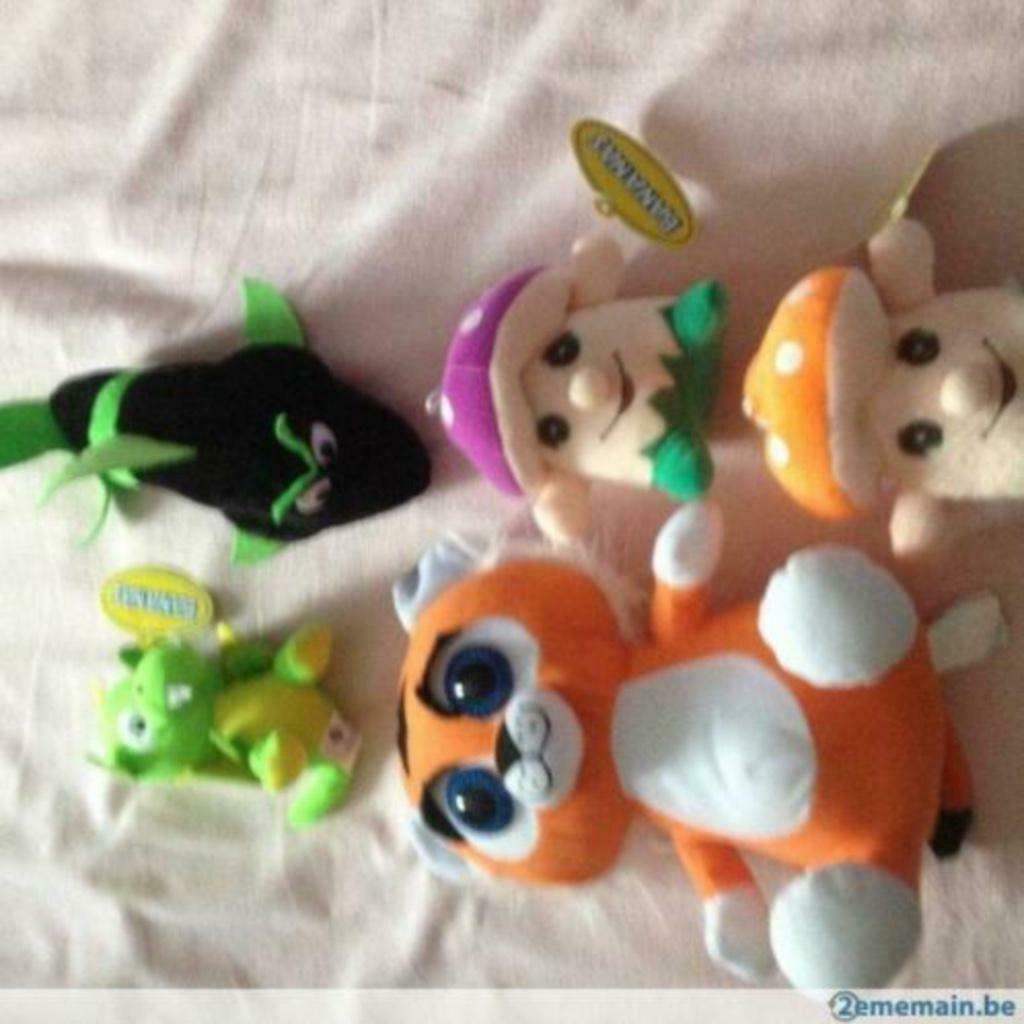 lot de peluches, Enlèvement