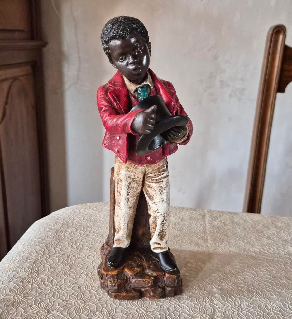 Statue vintage de 28 cm de haut, Enlèvement ou Envoi, Utilisé