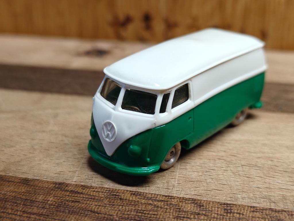 LEGO 1/87 HO VOLKSWAGEN TRANSPORTER T1 WIT GROEN, Kinderen en Baby's, Ophalen of Verzenden, Nieuw, Lego