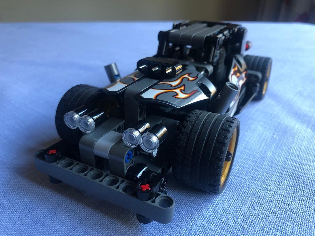 Lego Technic 42046: Getaway Racer, Ophalen of Verzenden, Zo goed als nieuw, Complete set, Lego
