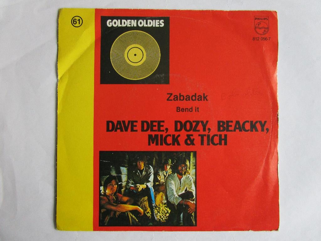 Dave Dee , Dozy , Beacky , Mick , & Tich : Zabadak & Bend it, Enlèvement ou Envoi, Comme neuf, Pop