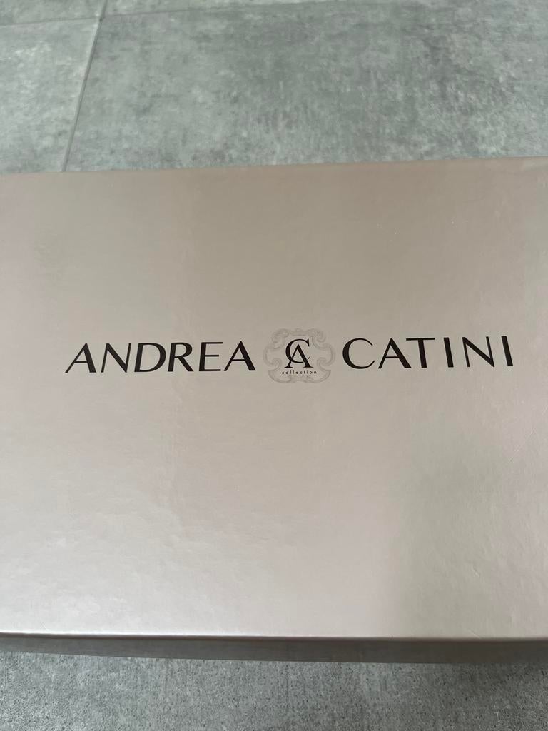 Andrea Catini sandalen – Taupe lakleder – Zo goed als nieuw, Vêtements | Femmes, Enlèvement ou Envoi, Comme neuf