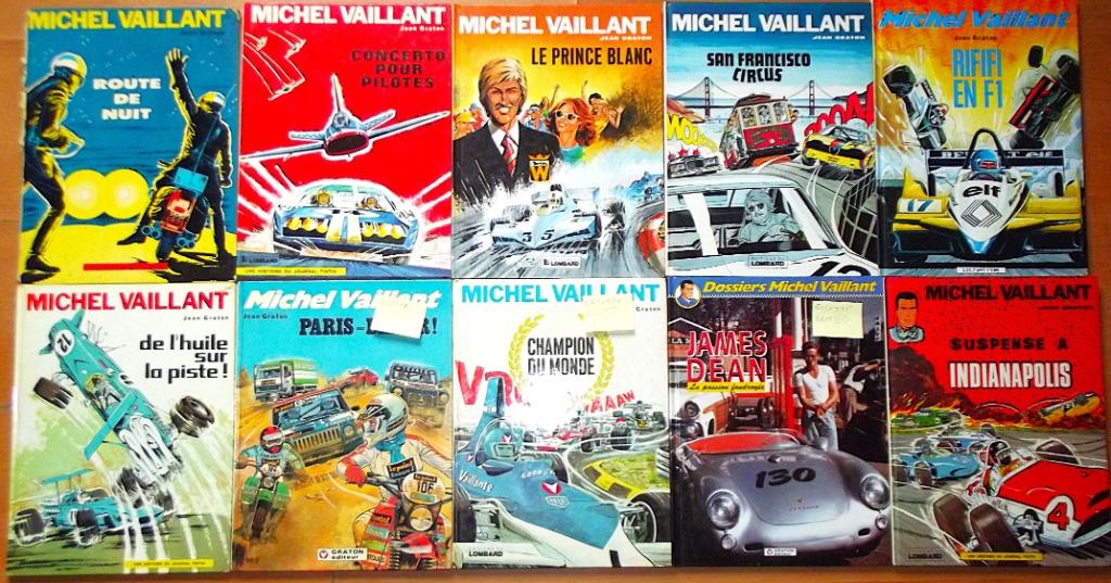 Albums Michel VAILLANT / EO et rééditions, Plusieurs BD, Enlèvement ou Envoi, Utilisé, Jean Graton