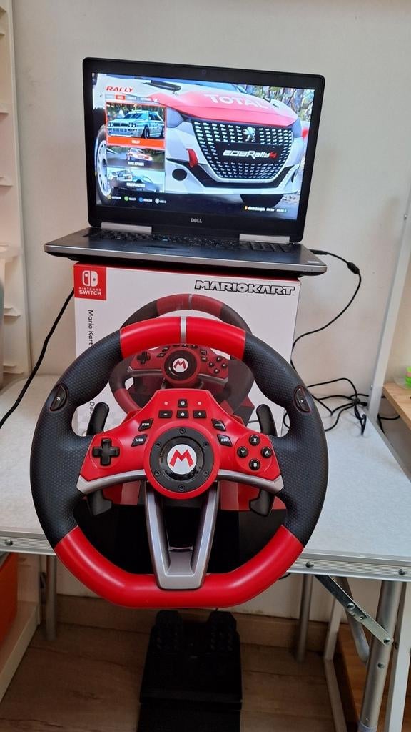 Hori mario kart racing wheel pro deluxe, Ophalen, Zo goed als nieuw