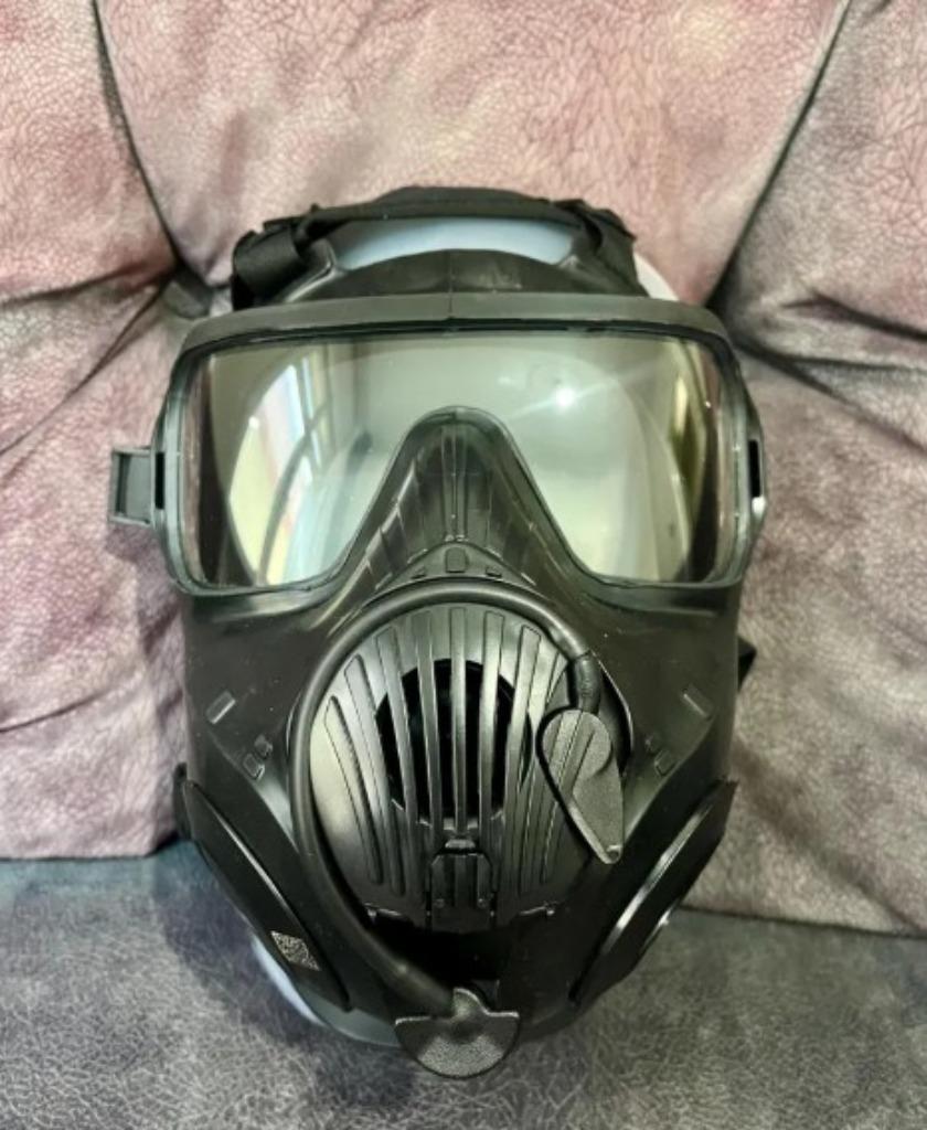 Masque à gaz original US-ARMY AVON FM50, masque CBRN, Enlèvement ou Envoi, Armée de terre, Autres types
