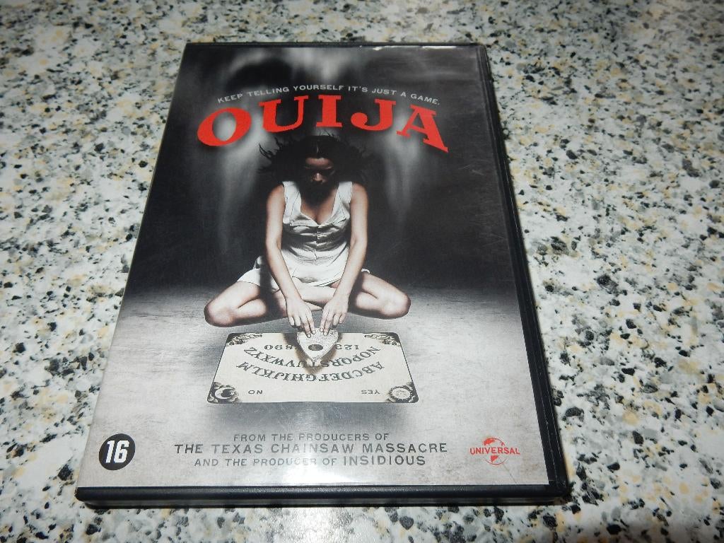 nr.2428- Dvd: ouija - horror, Vanaf 16 jaar, Ophalen of Verzenden, Zo goed als nieuw, Spoken en Geesten