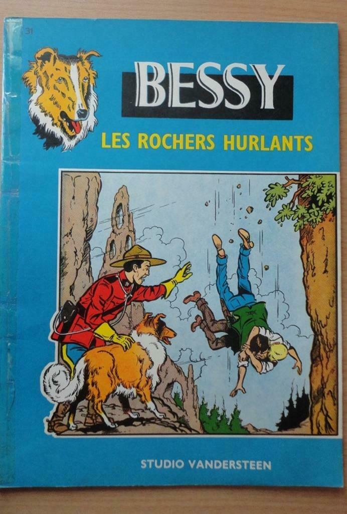 EO Bessy 31 - les rochers hurlants - 1960 – vandersteen, Enlèvement ou Envoi, Utilisé