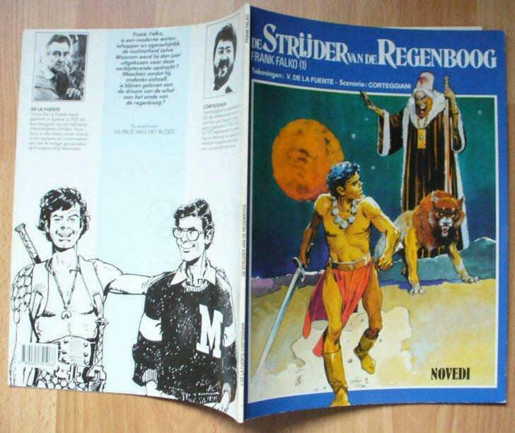 FRANK FALKO - DE STRIJDER V/D REGENBOOG - FANTASY - SEXY, Boeken, Eén stripboek, Ophalen of Verzenden, Zo goed als nieuw, De La Fuente Corteggiani