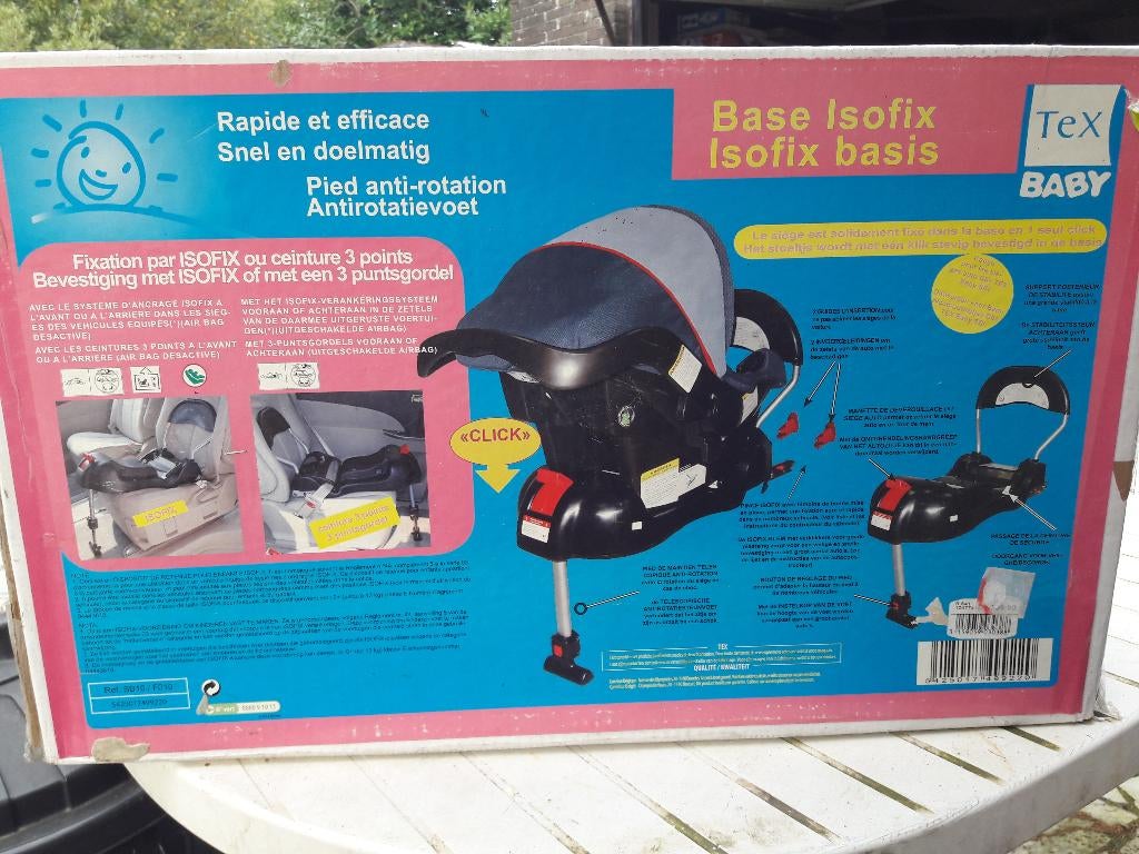 Basis voor autostoel (isofix) Nieuw, Kinderen en Baby's, Ophalen, Nieuw, Overige merken, Isofix