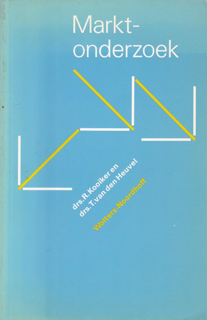 Marktonderzoek., Gelezen, Ophalen of Verzenden, Economie en Marketing, R. Kooiker.