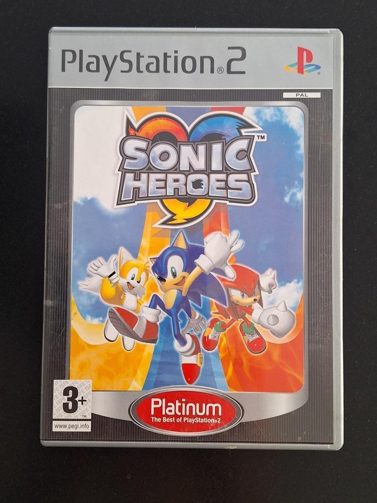 Jeu Sony Playstation 2 - Sonic Heroes Platinum, Consoles de jeu & Jeux vidéo, Enlèvement ou Envoi, À partir de 7 ans, Aventure et Action