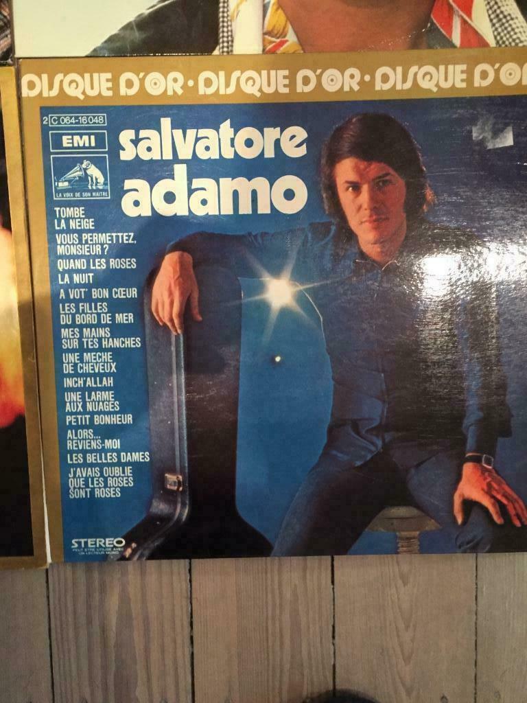 LP  Salvatore Adamo  /  Disque D'or, Cd's en Dvd's, Ophalen of Verzenden, Gebruikt