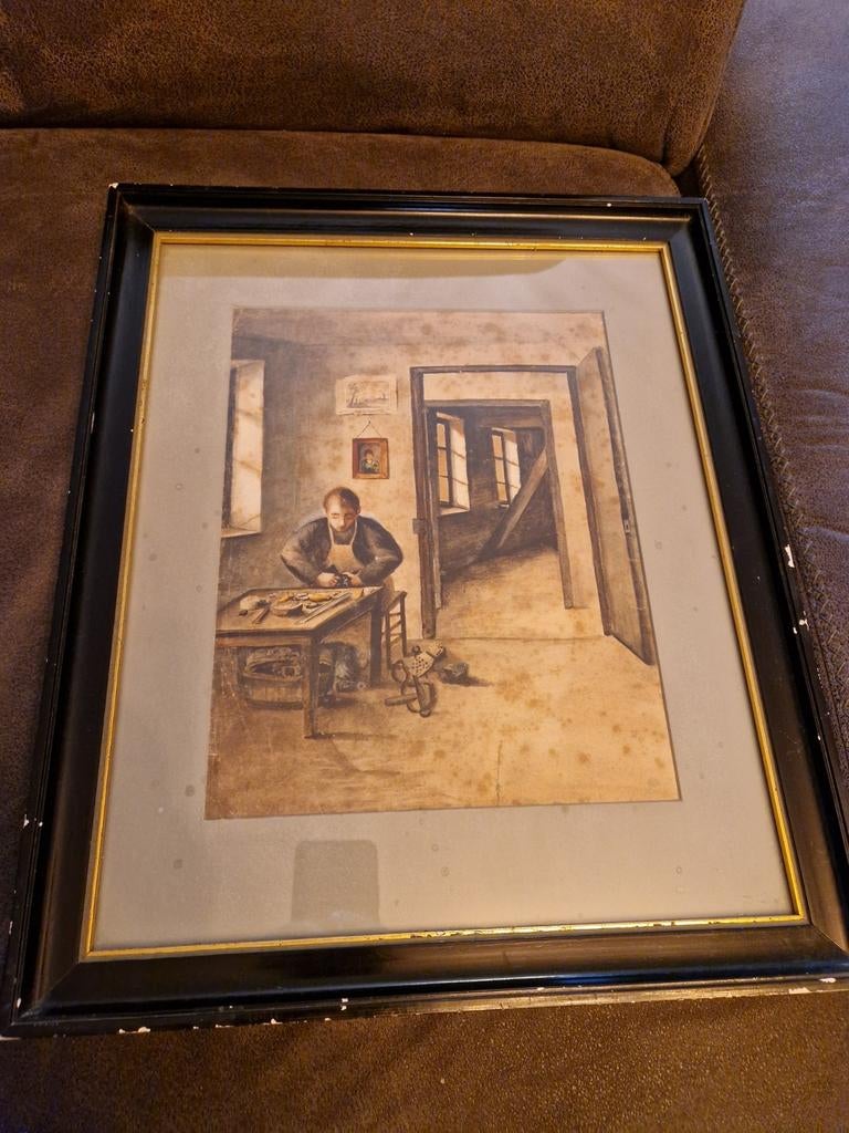 Kunstwerk Albert Devriendt, Antiek en Kunst, Ophalen of Verzenden