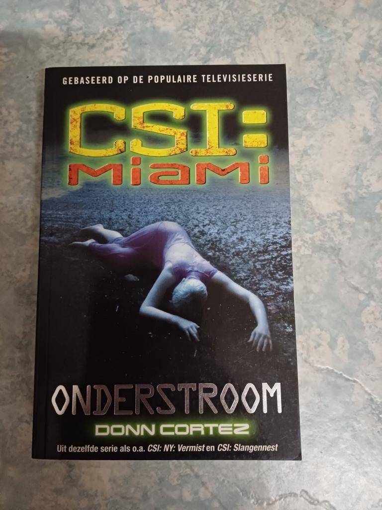 D. Cortez - CSI: Miami: Onderstroom, D. Cortez, Ophalen of Verzenden, Zo goed als nieuw, Amerika