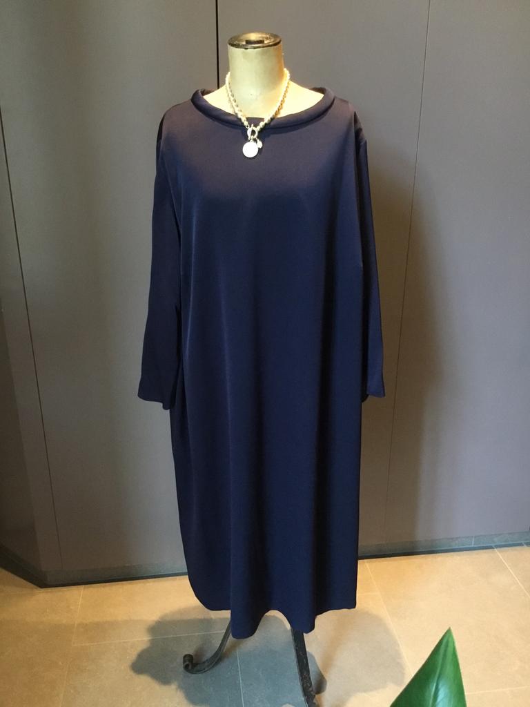 XANDRES GOLD, Prachtige stijlvolle jurk. Maat 52, Kleding | Dames, Blauw, Jurk, Ophalen of Verzenden, Zo goed als nieuw