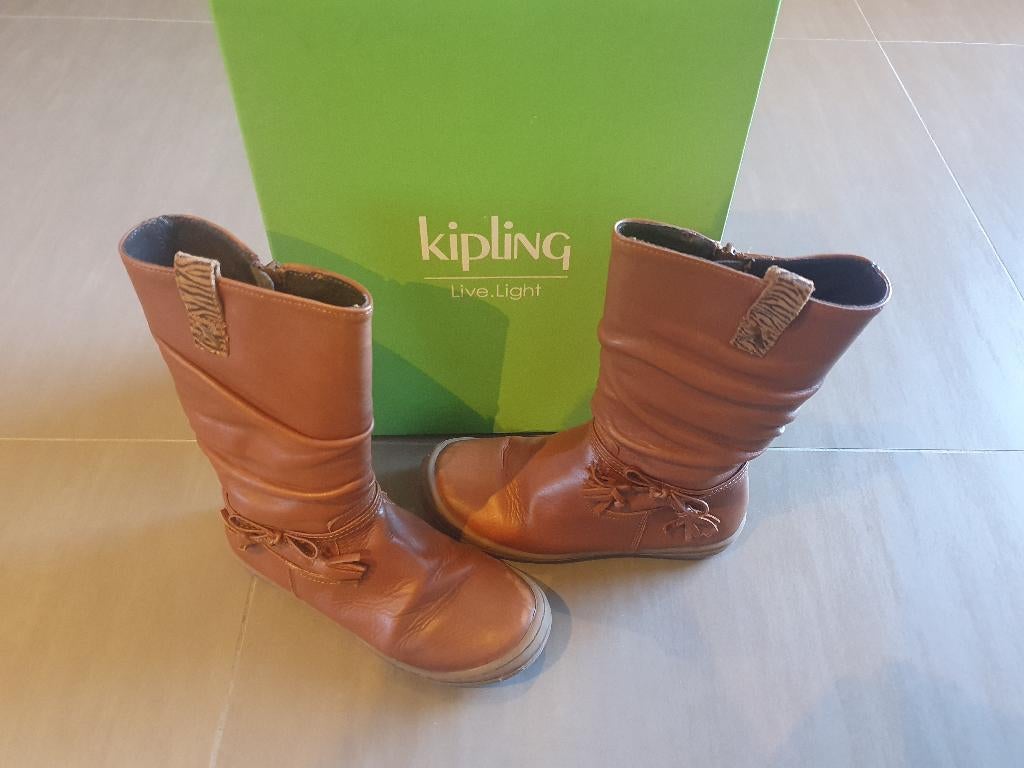 Hoge laarsjes Kipling, kleur cognac, maat 32, Enfants & Bébés, Vêtements enfant | Chaussures & Chaussettes, Bottes, Kipling, Enlèvement ou Envoi