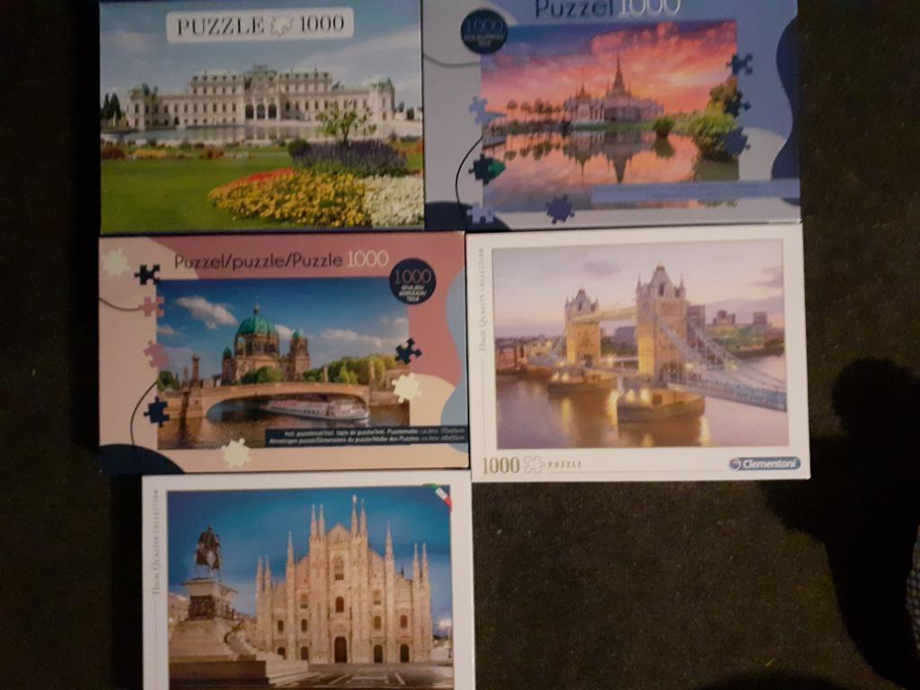 Puzzel 1000 stukjes, Hobby en Vrije tijd, Ophalen of Verzenden