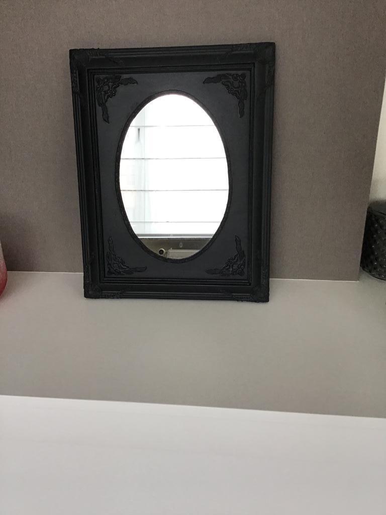 Miroir cadre bois, Maison & Meubles, Accessoires pour la Maison | Miroirs, Moins de 100 cm, Enlèvement, Moins de 50 cm, Carré