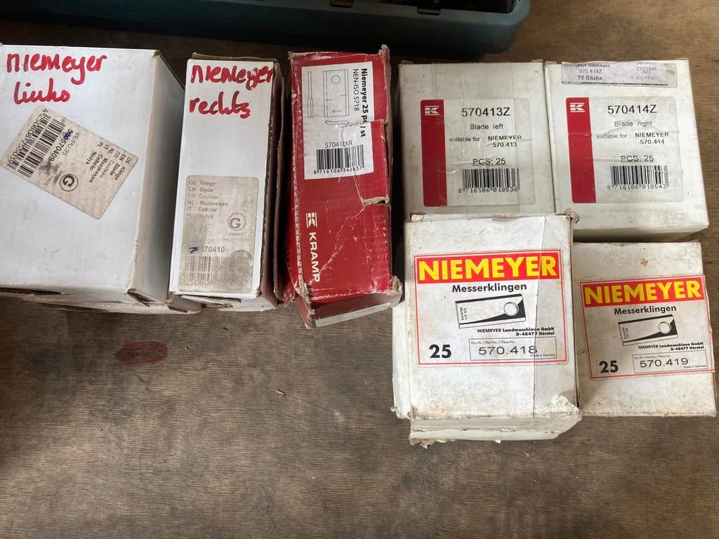 Boîtes de couteaux Niemeyer Cyclomaaier, Enlèvement ou Envoi, Neuf