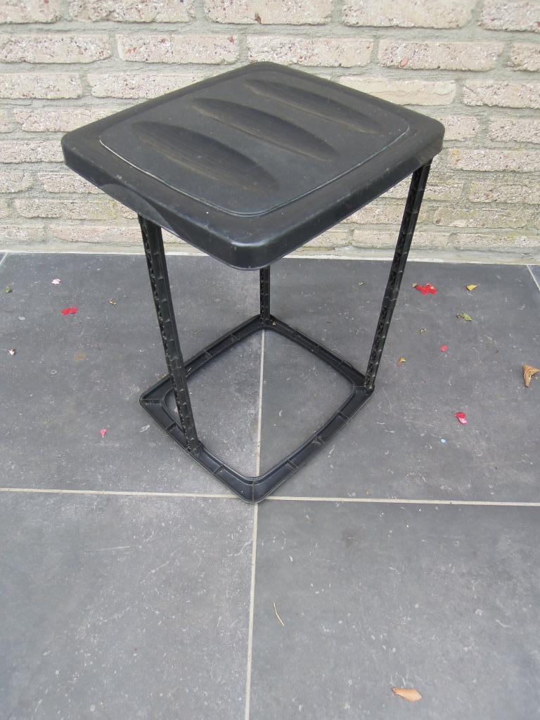 vuilniszakhouder PVC zwart demonteerbaar, Huis en Inrichting, Kunststof, Gebruikt, Ophalen of Verzenden, Minder dan 50 cm