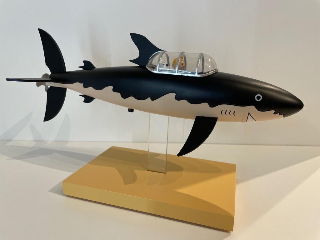 Tintin - Sous-marin requin, Ophalen of Verzenden, Kuifje