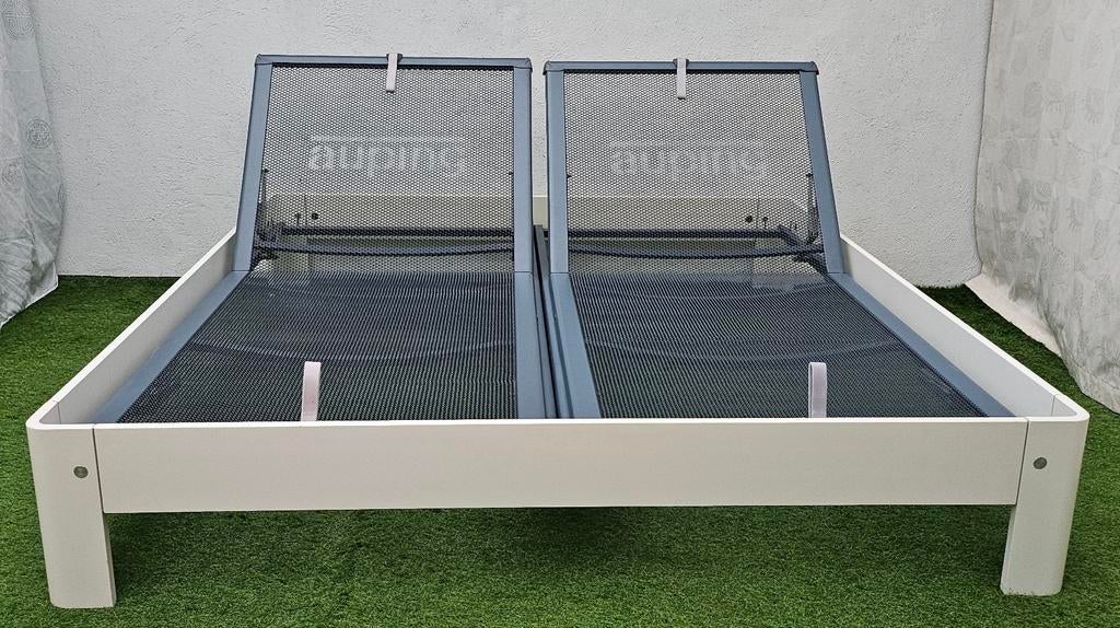 Auping Auronde Bed 180x200cm 41,5cm Hoog Handverstelbaar, Ophalen of Verzenden, Zo goed als nieuw
