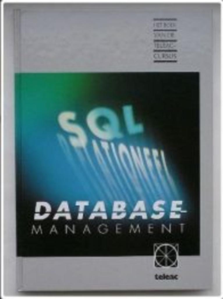 Database Management|Henk Blanken,...|Teleac 9065332782, Livres, Informatique & Ordinateur, Enlèvement ou Envoi, Comme neuf, Domaine spécialisé ou Industrie