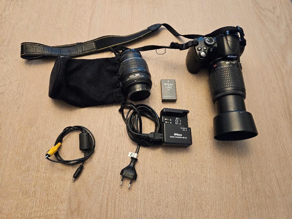 Digitale reflex camera Nikon D5000, Audio, Tv en Foto, Fotocamera's Digitaal, Ophalen, Gebruikt, Spiegelreflex, Nikon