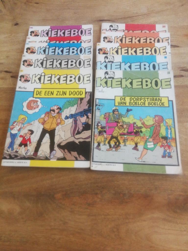 Lot oude strips Kiekeboe, Boeken, Ophalen of Verzenden, Zo goed als nieuw