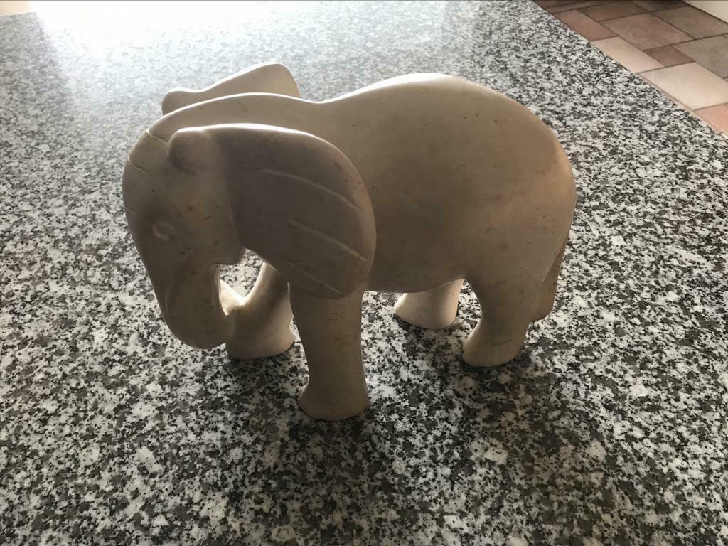 Stenen olifant, Ophalen, Gebruikt