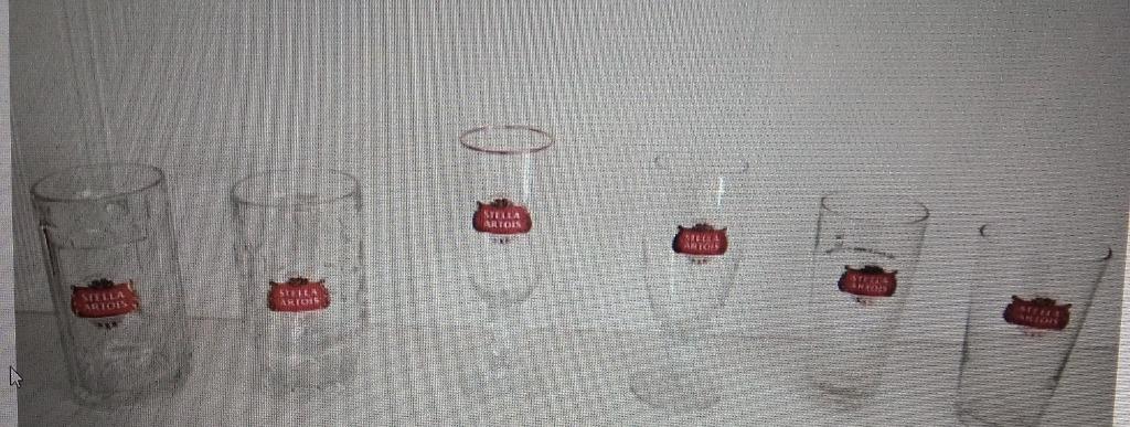Set van 57 STELLA ARTOIS bierglazen, Ophalen, Zo goed als nieuw, Glas of Glazen, Stella Artois