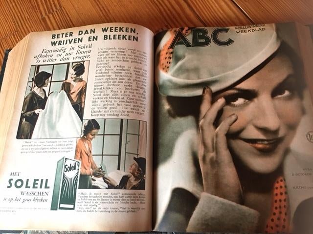 ABC, ingebonden eerste jaargang van 1932, Ophalen of Verzenden, 1920 tot 1940, Tijdschrift