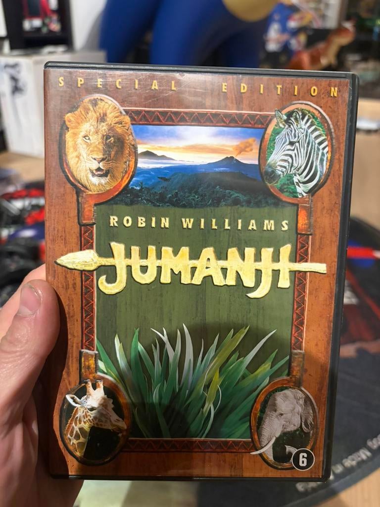 Jumanji, Ophalen, Zo goed als nieuw